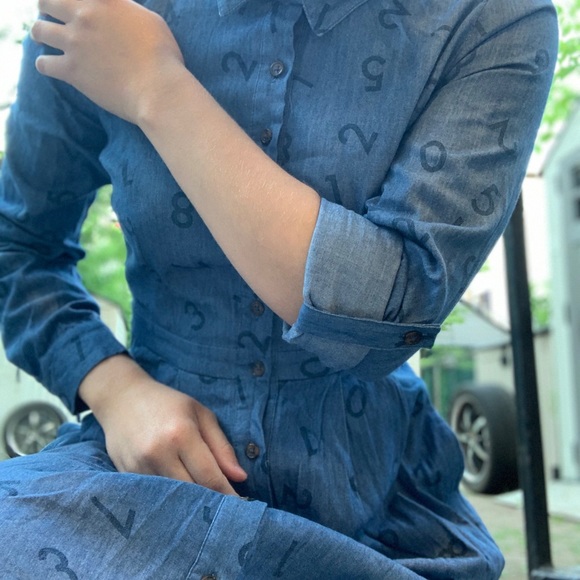 Midi Long Sleeve/ Midsleeve Dress ModCloth - Picture 5 of 13